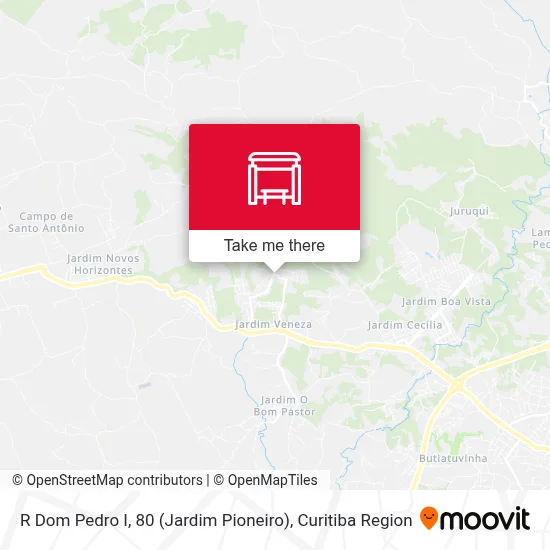 R Dom Pedro I, 80 (Jardim Pioneiro) map