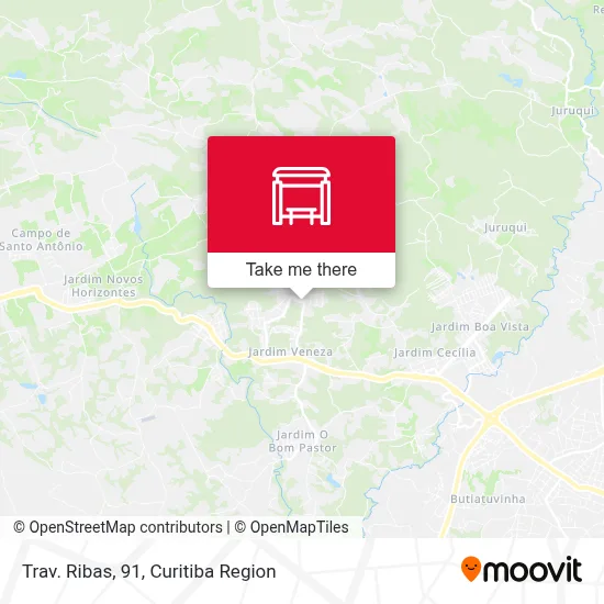 Trav. Ribas, 91 map