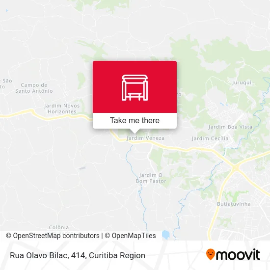 Rua Olavo Bilac, 414 map