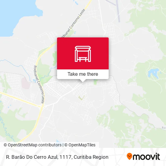 R. Barão Do Cerro Azul, 1117 map