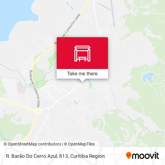 R. Barão Do Cerro Azul, 813 map