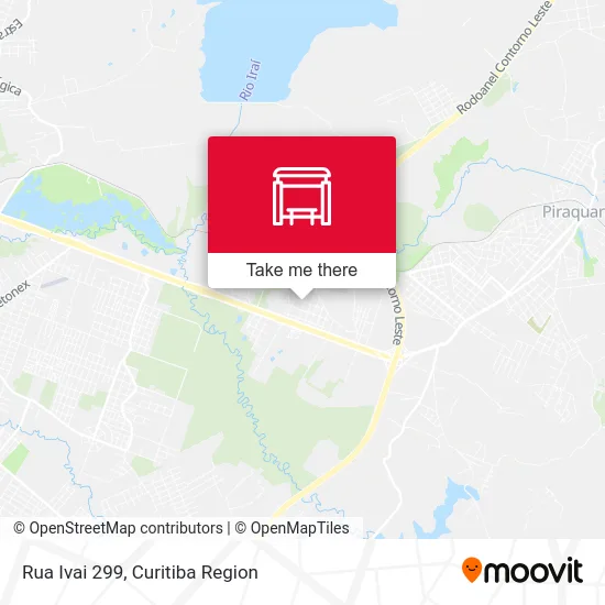 Rua Ivai 299 map