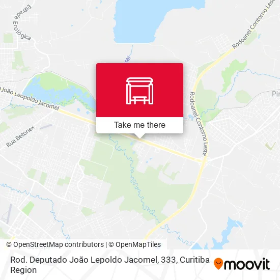 Rod. Deputado João Lepoldo Jacomel, 333 map