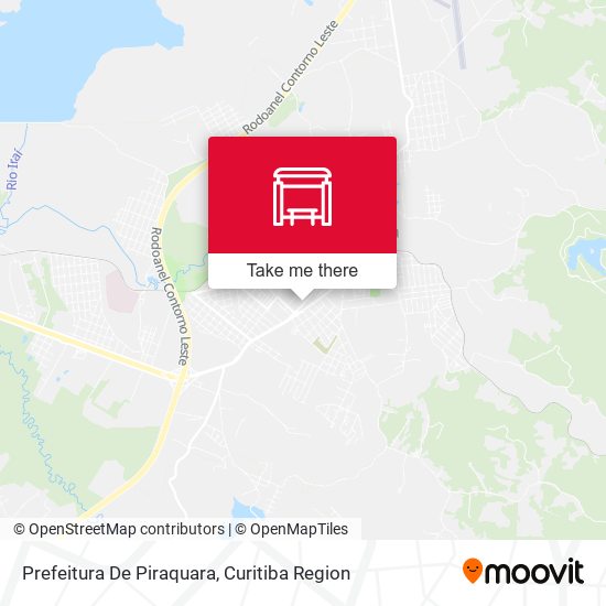 Prefeitura De Piraquara map