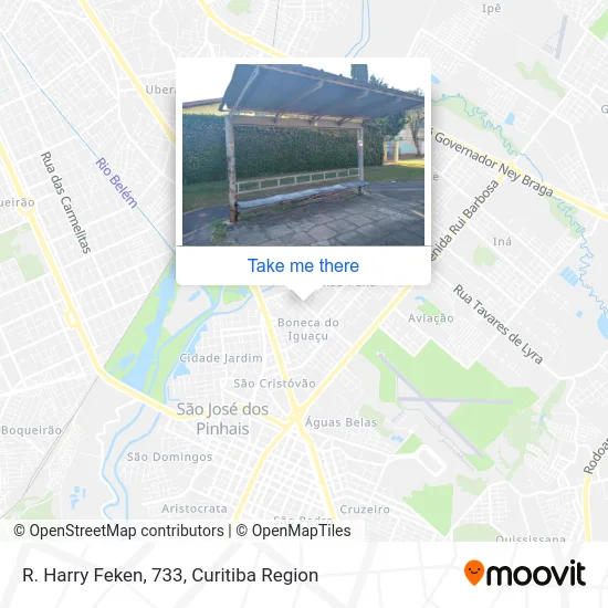 R. Harry Feken, 733 map