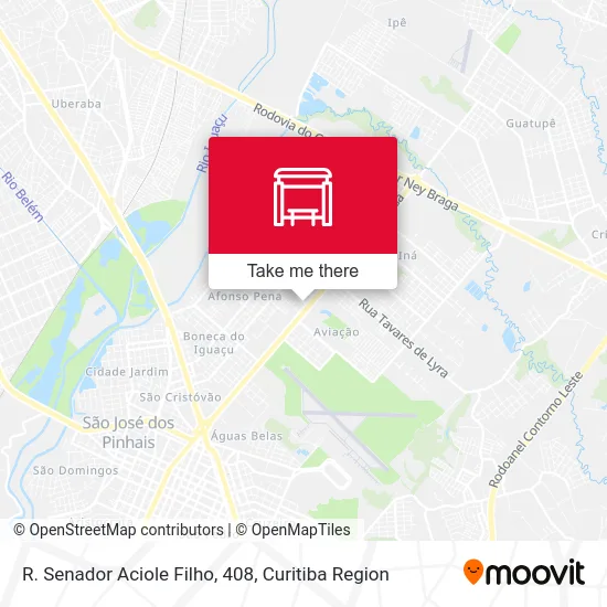R. Senador Aciole Filho, 408 map