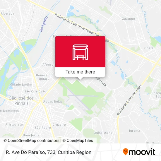 R. Ave Do Paraíso, 733 map