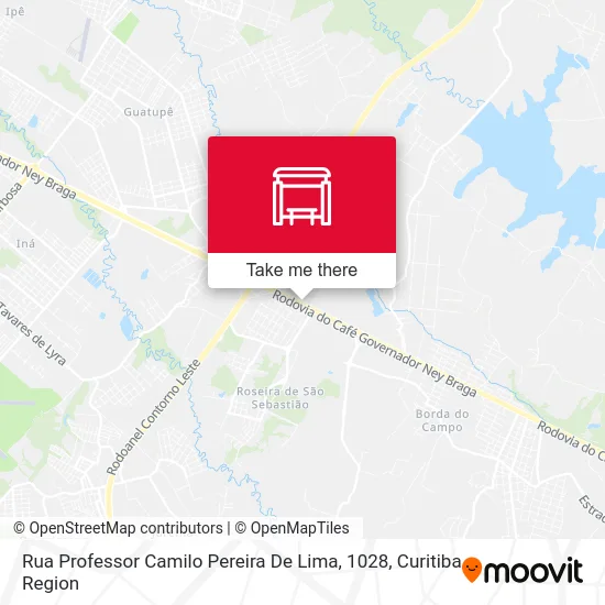 Rua Professor Camilo Pereira De Lima, 1028 map