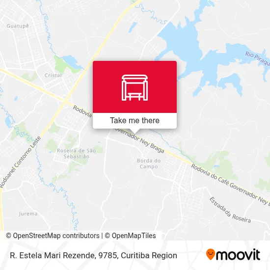 R. Estela Mari Rezende, 9785 map