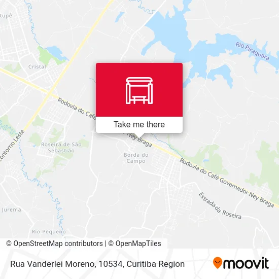 Rua Vanderlei Moreno, 10534 map