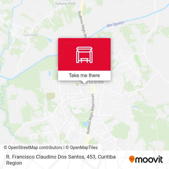 R. Francisco Claudino Dos Santos, 453 map