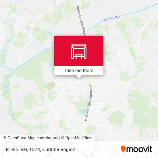 R. Rio Ivaí, 1374 map