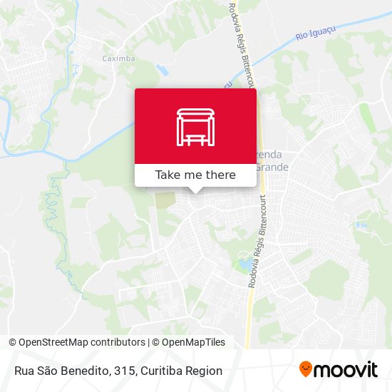 Rua São Benedito, 315 map
