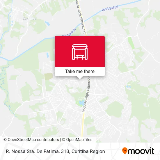 R. Nossa Sra. De Fátima, 313 map