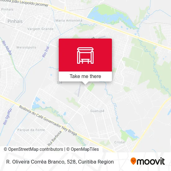 R. Oliveira Corrêa Branco, 528 map