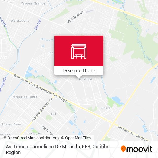 Av. Tomás Carmeliano De Miranda, 653 map