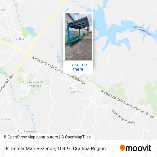 R. Estela Mari Rezende, 10497 map