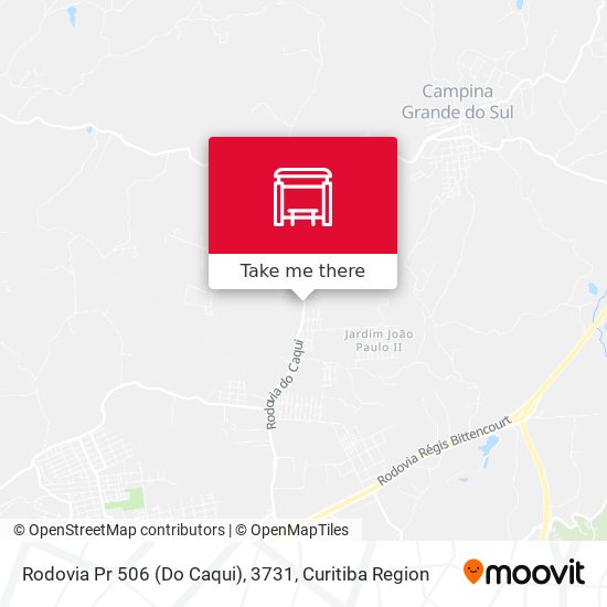 Rodovia Pr 506 (Do Caqui), 3731 map