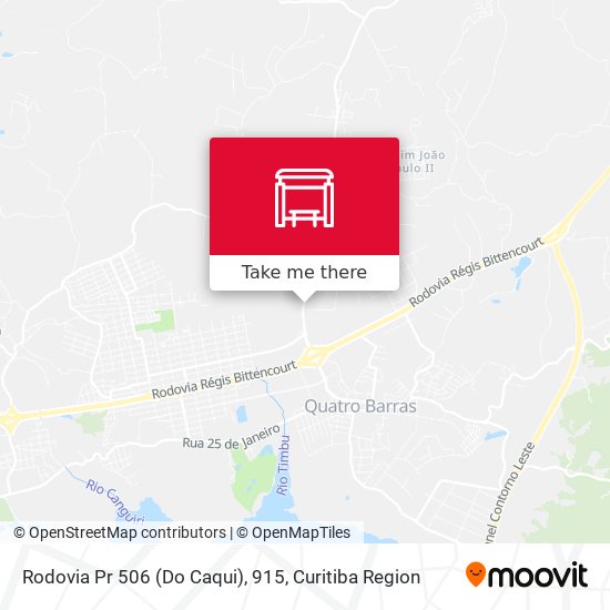Rodovia Pr 506 (Do Caqui), 915 map