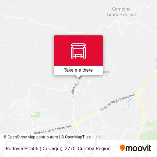 Rodovia Pr 506 (Do Caqui), 2775 map