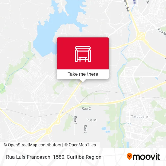 Rua Luís Franceschi 1580 map