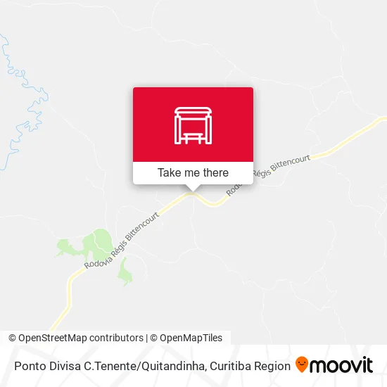Ponto Divisa C.Tenente / Quitandinha map