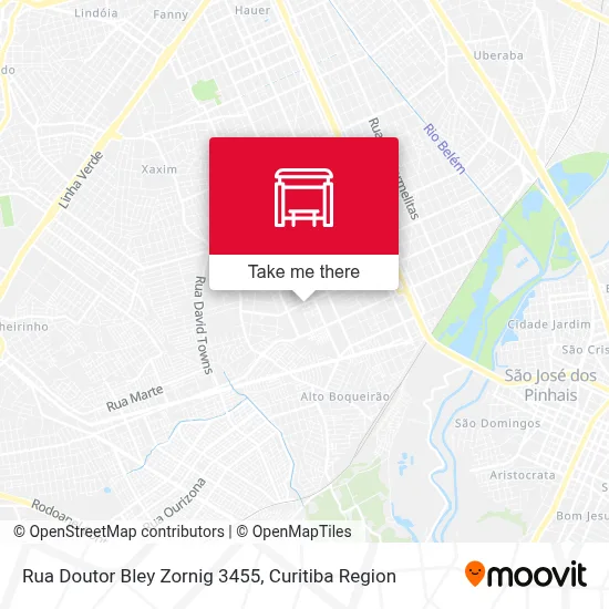 Rua Doutor Bley Zornig 3455 map
