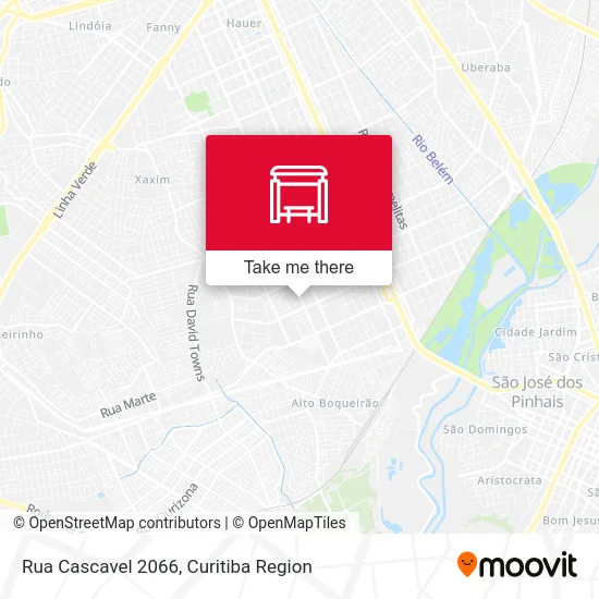 Rua Cascavel 2066 map