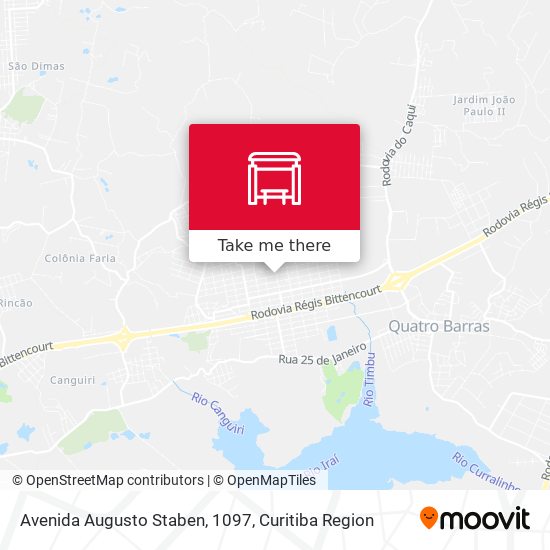 Avenida Augusto Staben, 1097 map