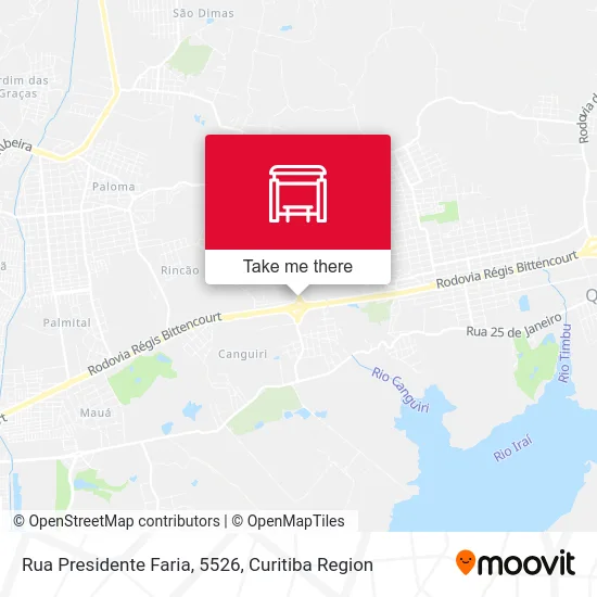 Rua Presidente Faria, 5526 map