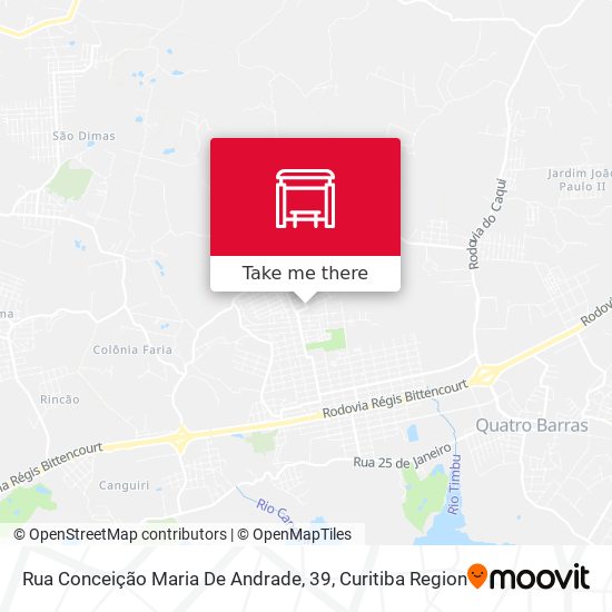 Mapa Rua Conceição Maria De Andrade, 39