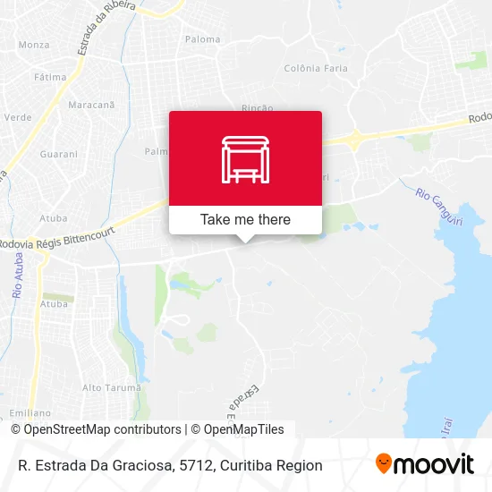 R. Estrada Da Graciosa, 5712 map