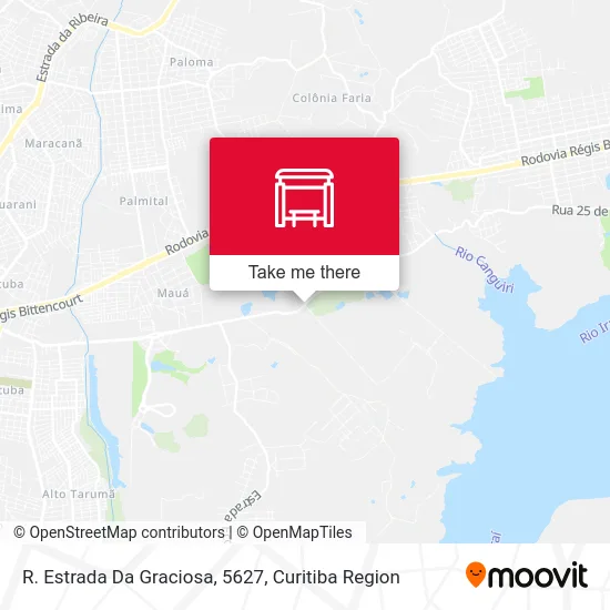 R. Estrada Da Graciosa, 5627 map