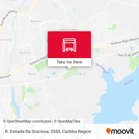 R. Estrada Da Graciosa, 5550 map