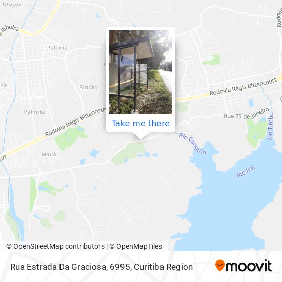 Rua Estrada Da Graciosa, 6995 map