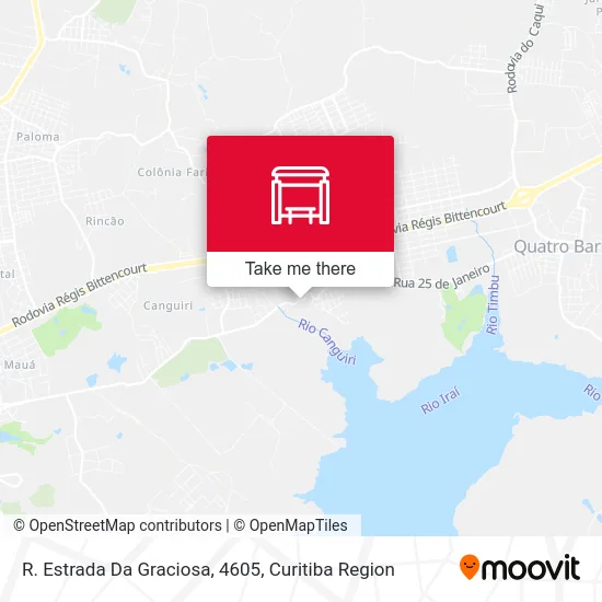 R. Estrada Da Graciosa, 4605 map