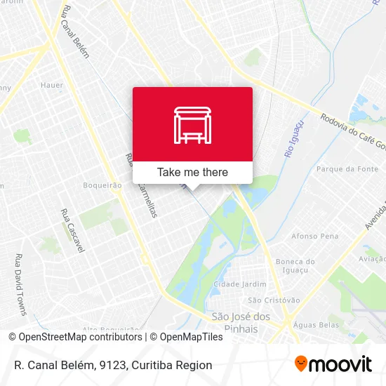 R. Canal Belém, 9123 map