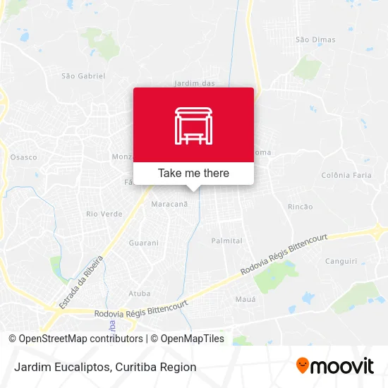 Jardim Eucaliptos map