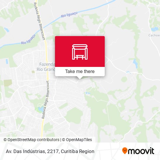 Av. Das Indústrias, 2217 map