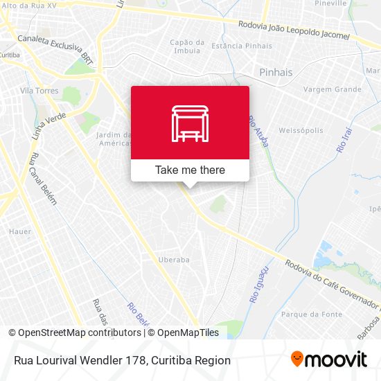 Rua Lourival Wendler 178 map