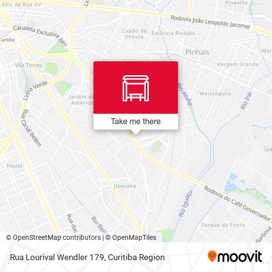 Rua Lourival Wendler 179 map