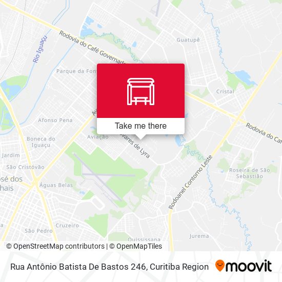 Rua Antônio Batista De Bastos 246 map