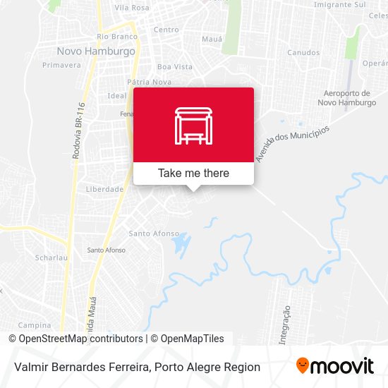 Valmir Bernardes Ferreira map