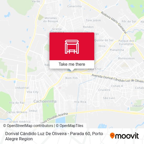 Dorival Cândido Luz De Oliveira - Parada 60 map