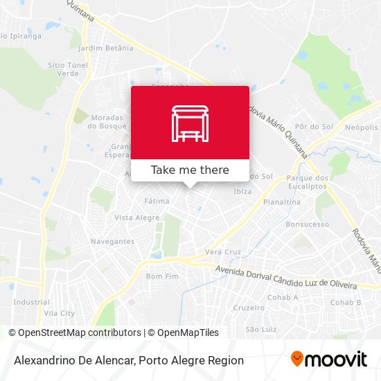 Alexandrino De Alencar map