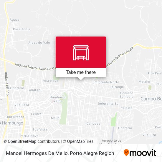 Manoel Hermoges De Mello map