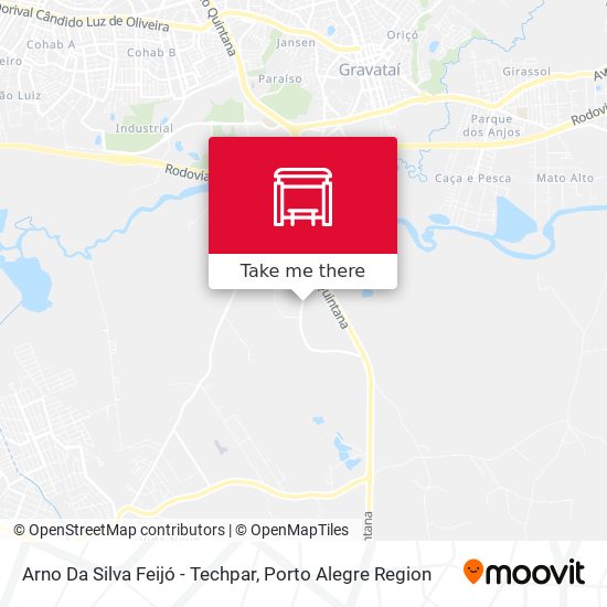 Arno Da Silva Feijó - Techpar map