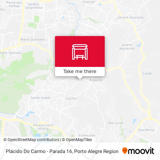 Plácido Do Carmo - Parada 16 map