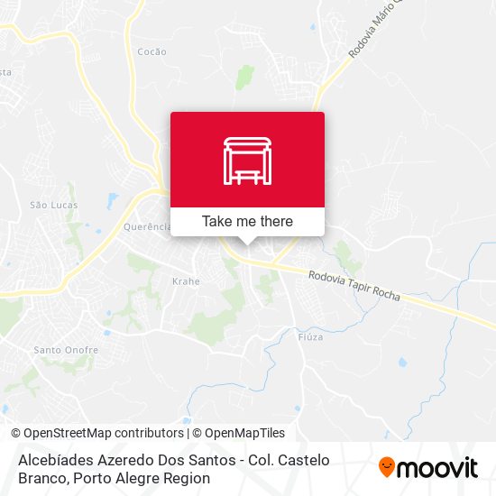 Alcebíades Azeredo Dos Santos - Col. Castelo Branco map