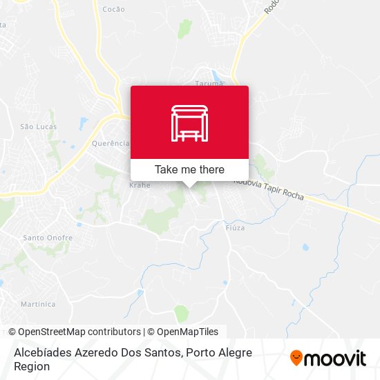 Alcebíades Azeredo Dos Santos map